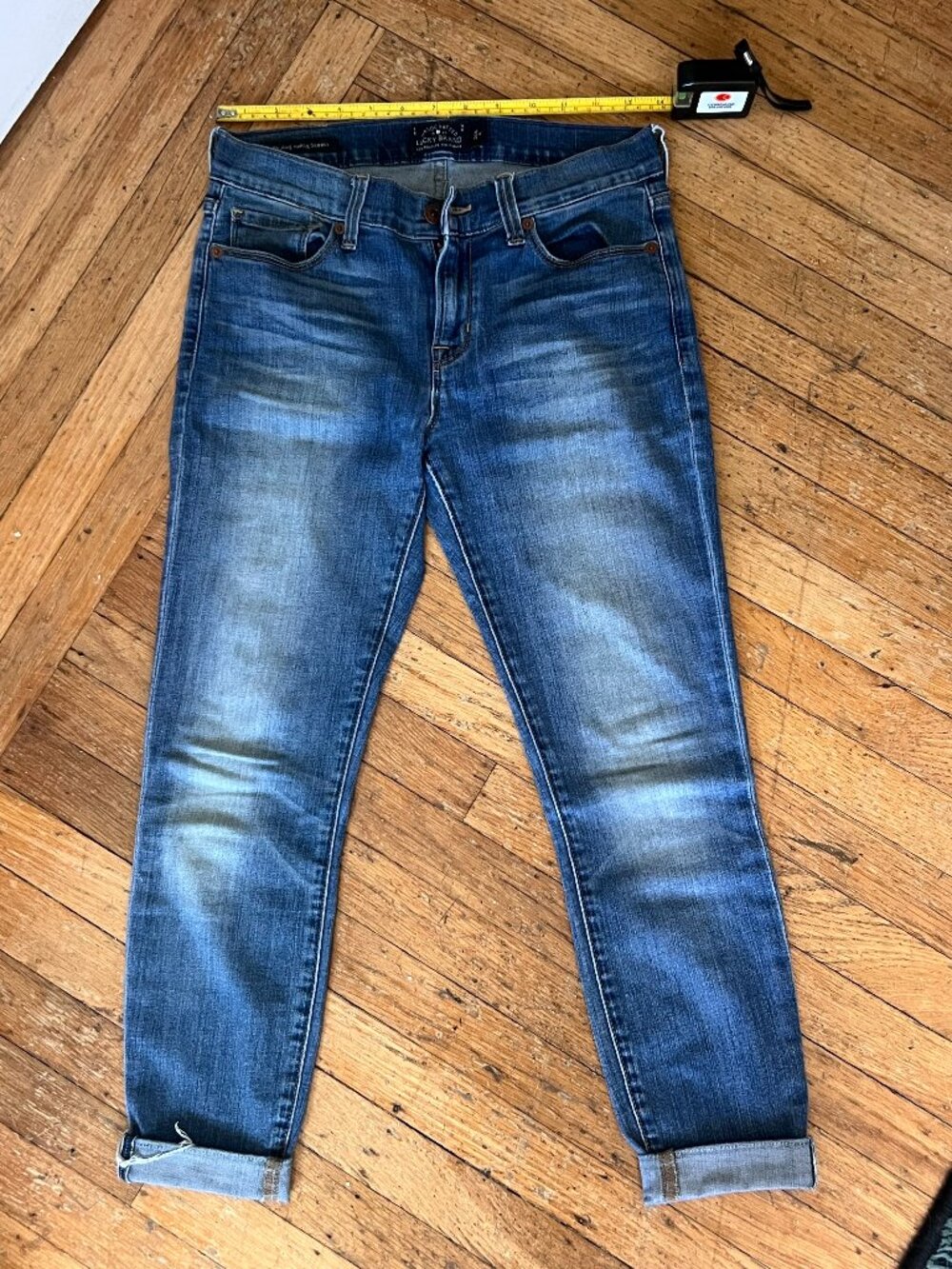 LUCKY BRAND Brooke Ankle Skinny Jeans